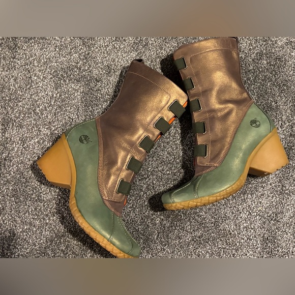 Timberland Urban Mallard High
Heeled Rain Duck Boots..  SIZE: US 8.5M - Picture 8 of 16